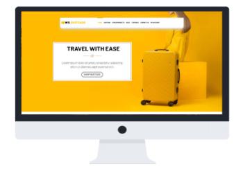 WS Suitcase Fancy WordPress Travel Bag template